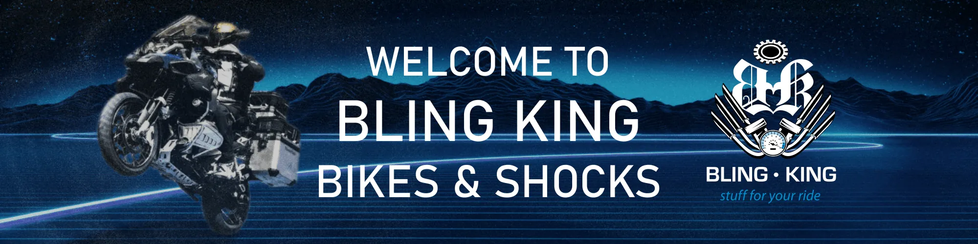 Bling King Bikes Banner